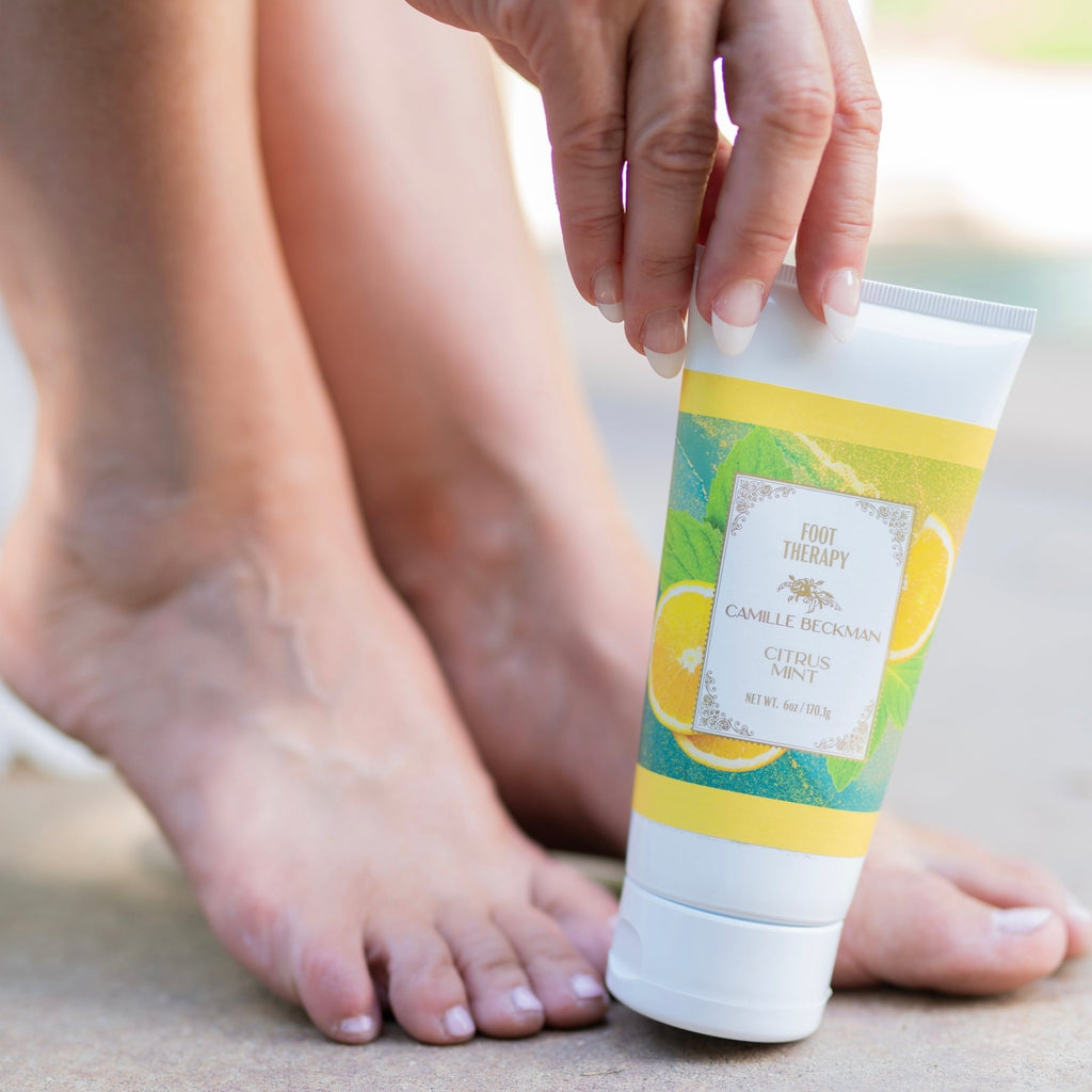 Foot Cream 6oz Foot Therapy - Citrus Mint - Camille Beckman