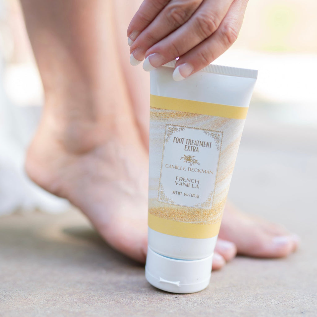 Foot Cream 6oz Foot Treatment Extra - French Vanilla - Camille Beckman