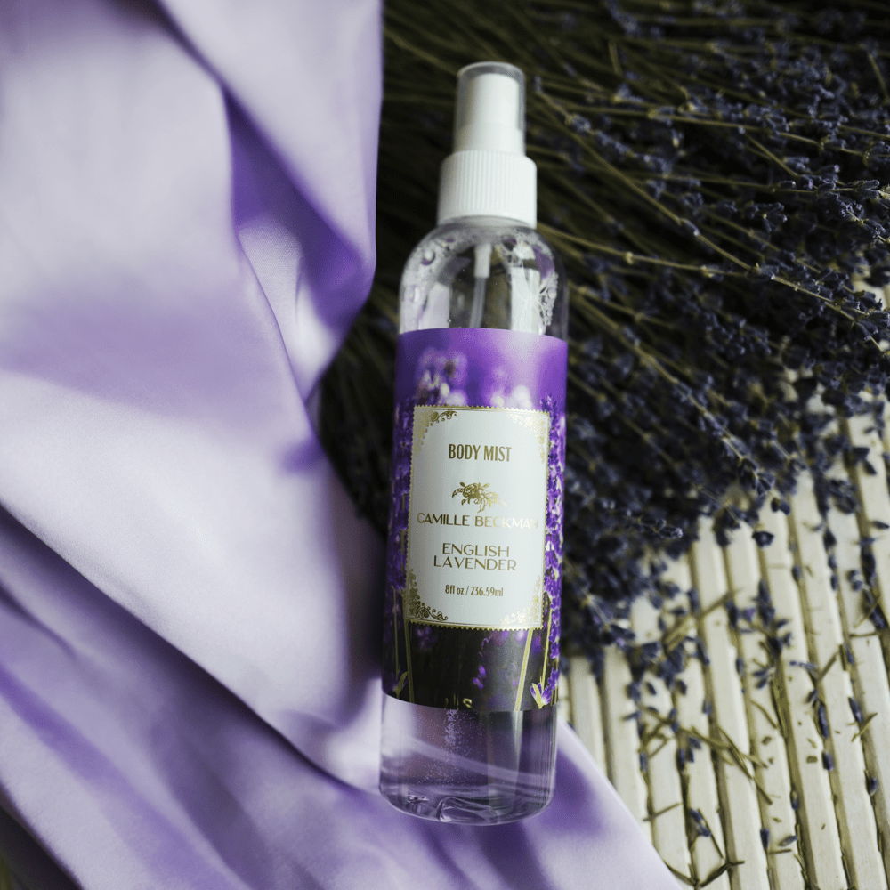 Fragrant Body Mist 8oz English Lavender - Camille Beckman