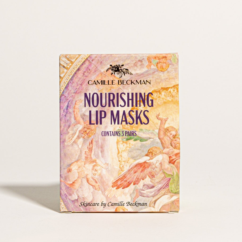 Nourishing Collagen & Carob Lip Masks - Set of 3 - Camille Beckman