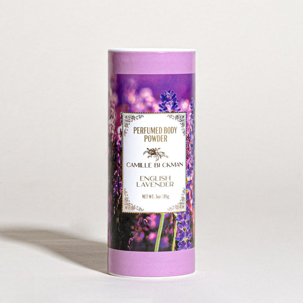 Perfumed Body Powder 3oz English Lavender - Camille Beckman