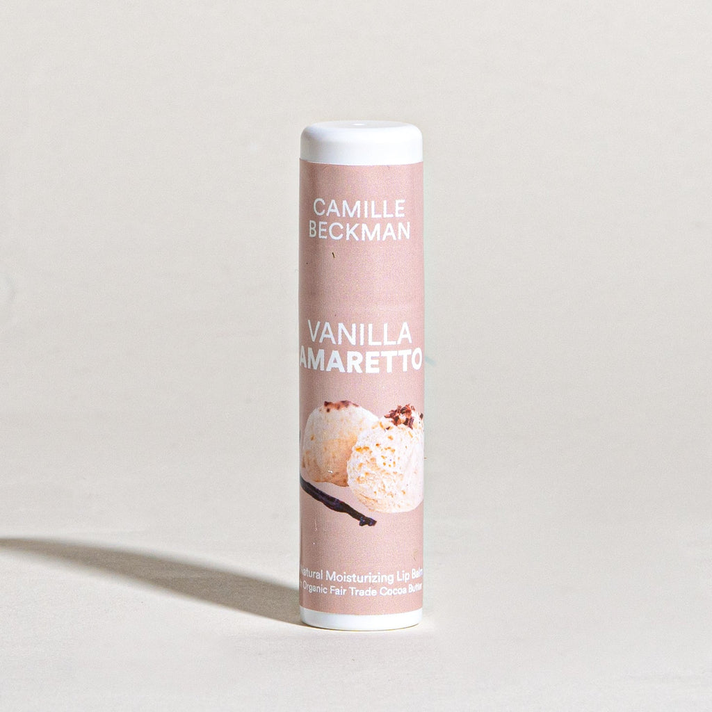 Vanilla Amaretto Jumbo Natural Cocoa Butter Lip Balm - Camille Beckman