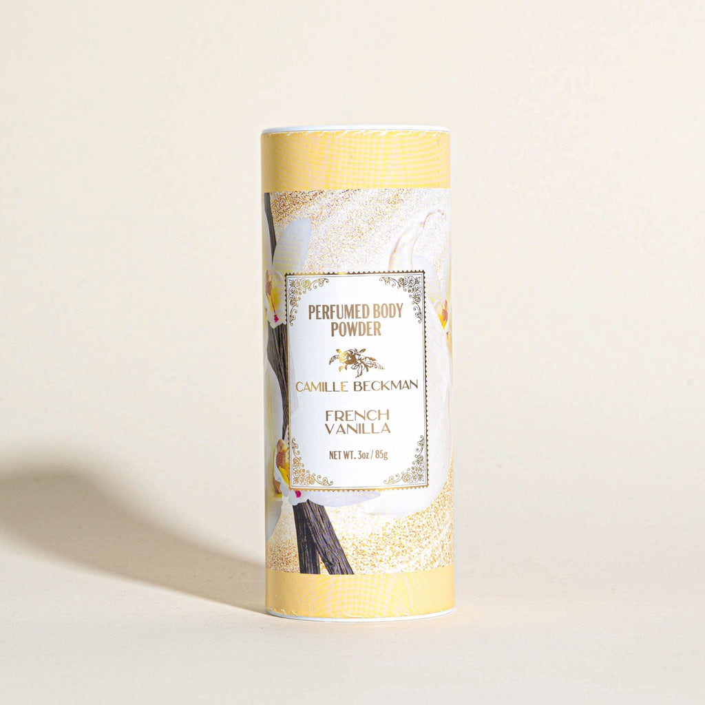 Perfumed Body Powder 3oz. French Vanilla - Camille Beckman